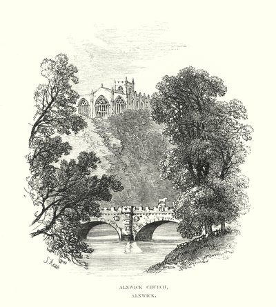 Chiesa di Alnwick, Alnwick da Samuel Read